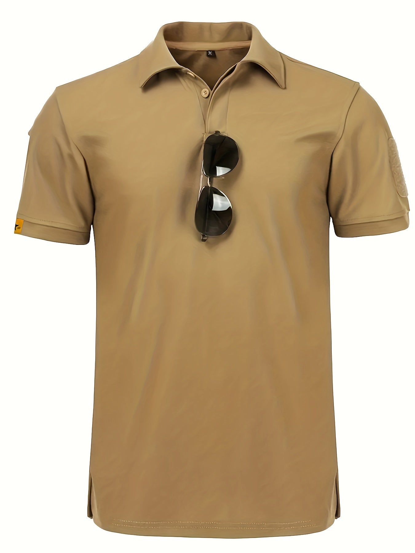 Men's Tactical Shirt for Summer Outdoor Activities such as Hiking, Fishing, and Camping