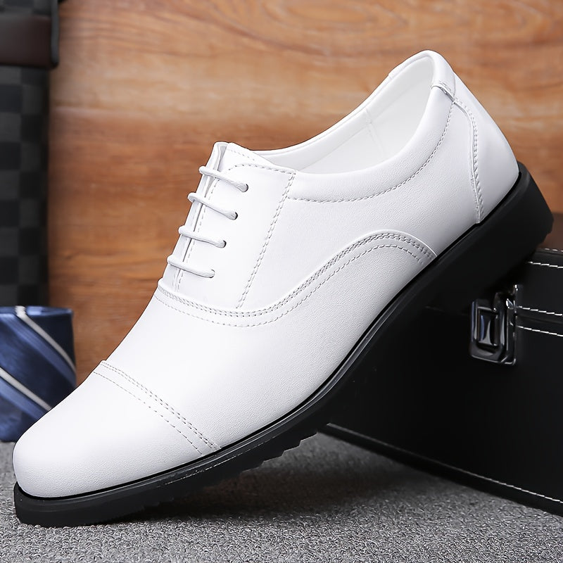 Men's Classic Oxford Shoes for weddings, business, parties, banquets, and office wear.