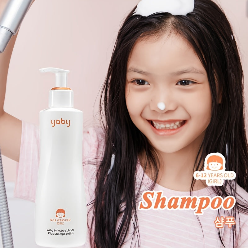 Y.A.B.Y Kids Shampoo is specifically designed for girls aged 6-12. This gentle formula is tangle-free and leaves the scalp clean. The long-lasting fresh scent will keep your child's hair smelling great. This liquid shampoo is made of plastic material and