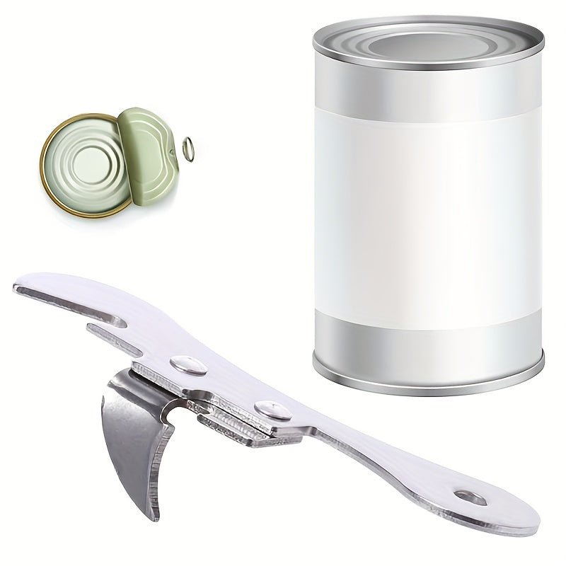 Portable 1pc Bottle and Can Opener for Emergency, Parties, and Kitchen Use - Available in 5 Colors