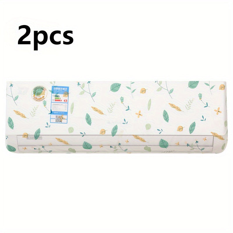 Add a touch of fun to your living space with this Hanging Air Conditioner Dust Cover Set. Featuring a cute cartoon pattern, this decorative room accessory is perfect for your home, kitchen, or bedroom. The washable protective guard is moisture and dust