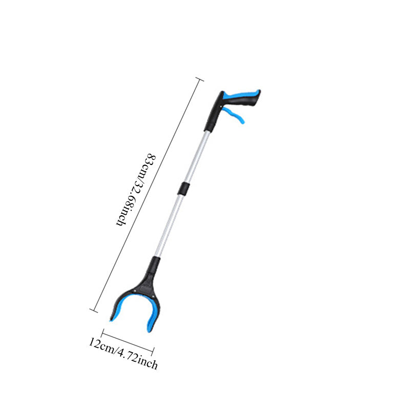 Innovative Magnetic Garbage Picker Made from Heat-Treated Aluminum Alloy, Featuring Extended Handle for Sanitation and Environmental Conservation, Household Waste Collector with Magnetic Attraction, Long-Handled Magnetic Cleaner for Efficient Waste