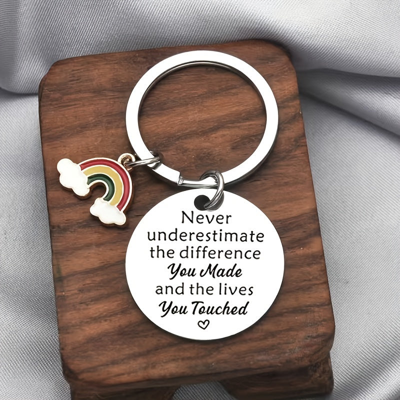 Set of 16 Stunning Keychain Presents for Women - Ideal for Colleagues, Coworkers, Nurse Friends, and Teachers. A Thoughtful Thanksgiving Gift at an Affordable Price for the Men in Your Life