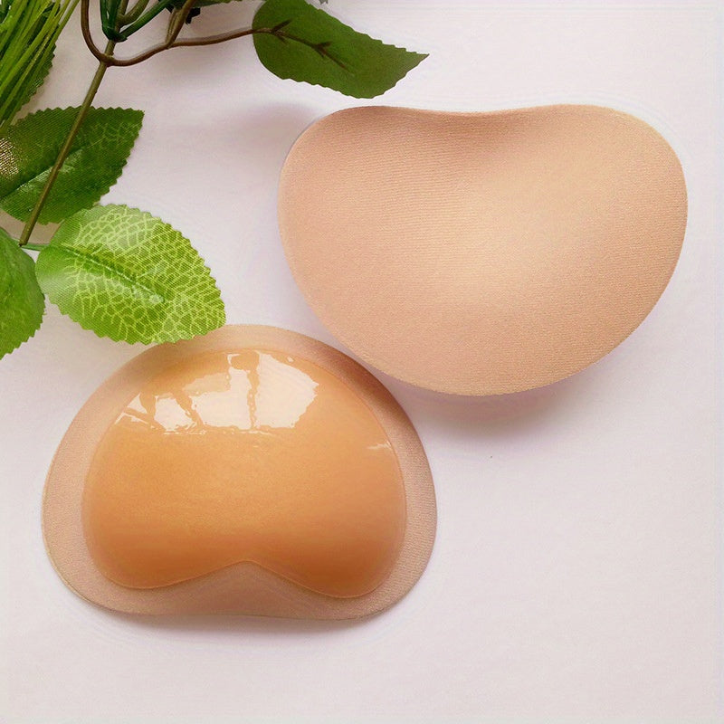 Invisible silicone lift bra for women, strapless and seamless.