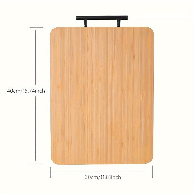 Family Gifts: Nannan Bamboo Chopping Board for the Kitchen, Perfect for Charcuterie Cheese Platters and Cutting Fruits and Vegetables for Meals