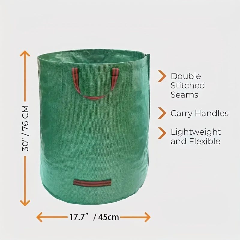 1 piece of Garden Horticulture Leaf Bag, 120 liters/32 gallons Mugwort Branches Collection Bag, Agricultural Waste Bag.