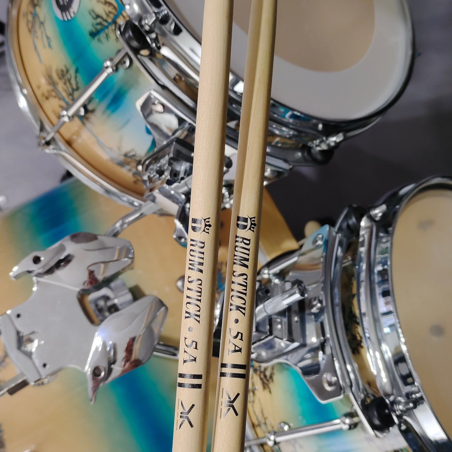 Maple 5A drumsticks for electronic and acoustic drums - Pair