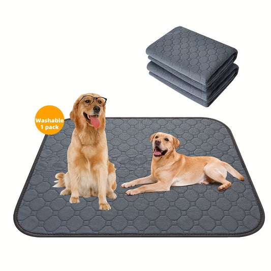 Durable, non-slip pee pad for training dogs and cats.