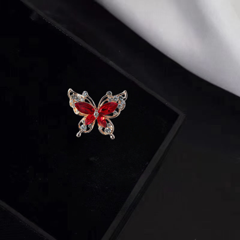 Christmas Gift: Small Brooch for Your Shirt - Prevents Unwanted Movement. This Simple Collar Pin is a Perfect Niche Accessory for Your Suit or Clothes.