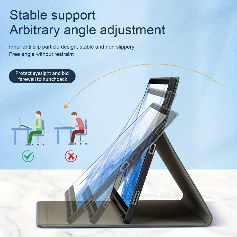 Samsung Tablet protective case suitable for S9/S8/S7, S8ultra/TabS7FE/S6lite. Includes pen slot and anti-fall protection. Measures 31.5 cm in length and 27.94 cm in width.