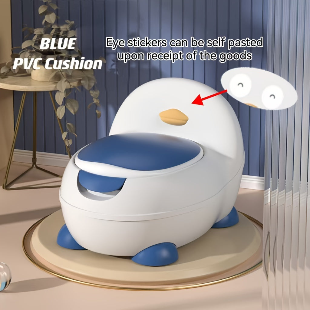 Duck-Shaped Potty Training Toilet for Kids - Portable, Easy to Clean, Available in Pink or Blue, Potty Training Seat for Young Children