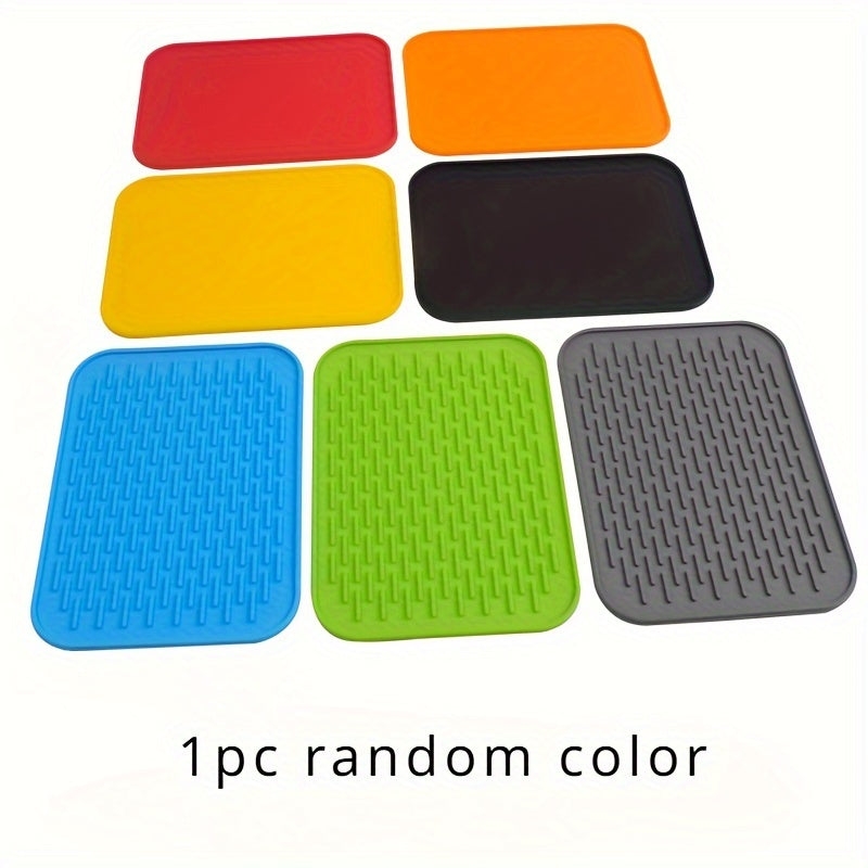 Silicone trivet mat for hot dishes - 1pc