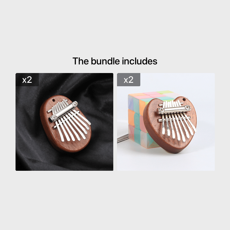 8 Keys Mini Kalimba Thumb Piano - Ideal Gift for Beginners and Music Lovers, Perfect for Eid Al-Adha Celebrations