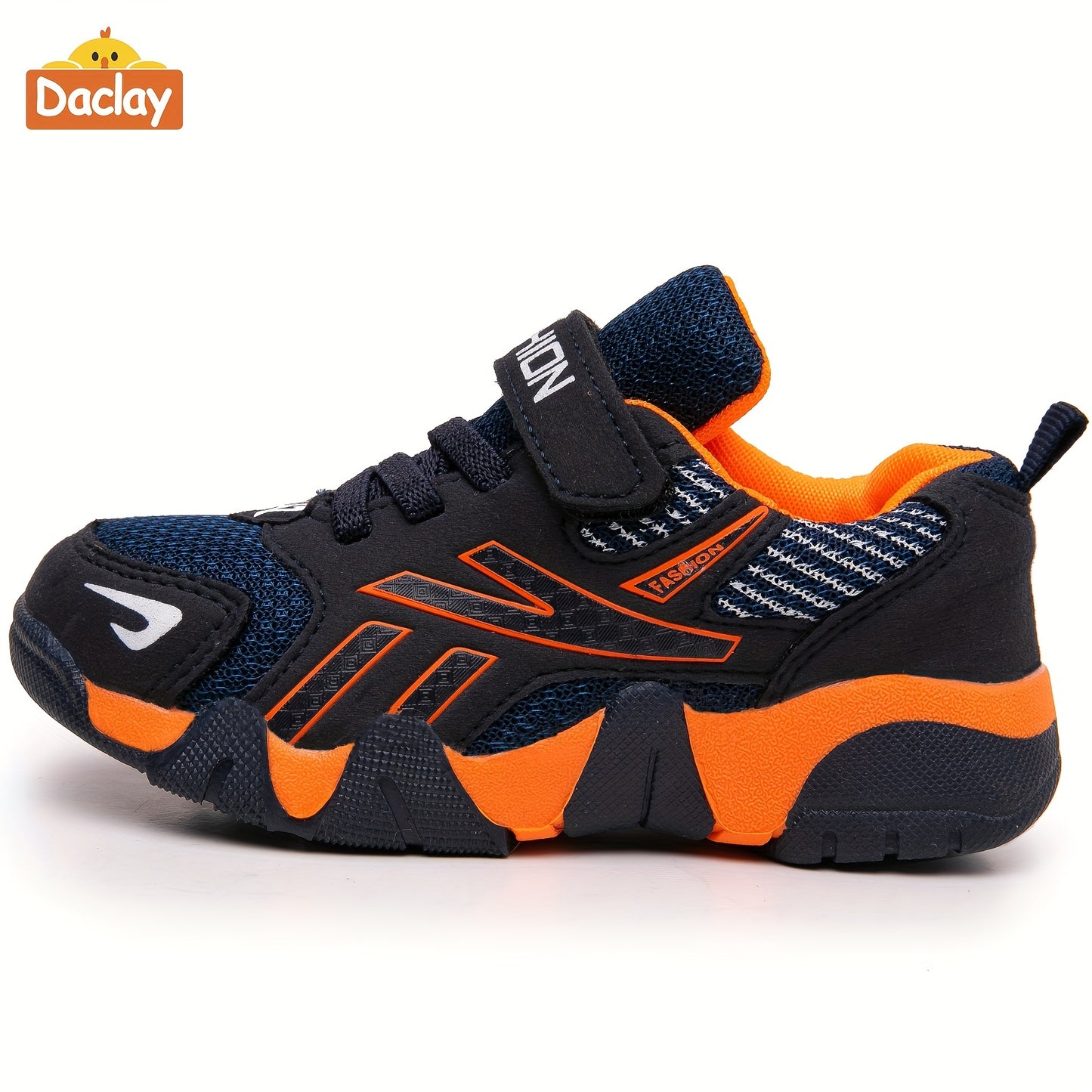 Daclay Kids Sports Shoes with Breathable Upper, Composite Toe, Argyle Pattern, for Ages 14 and Under, Ideal for Tennis and Gymnastics in All Seasons.