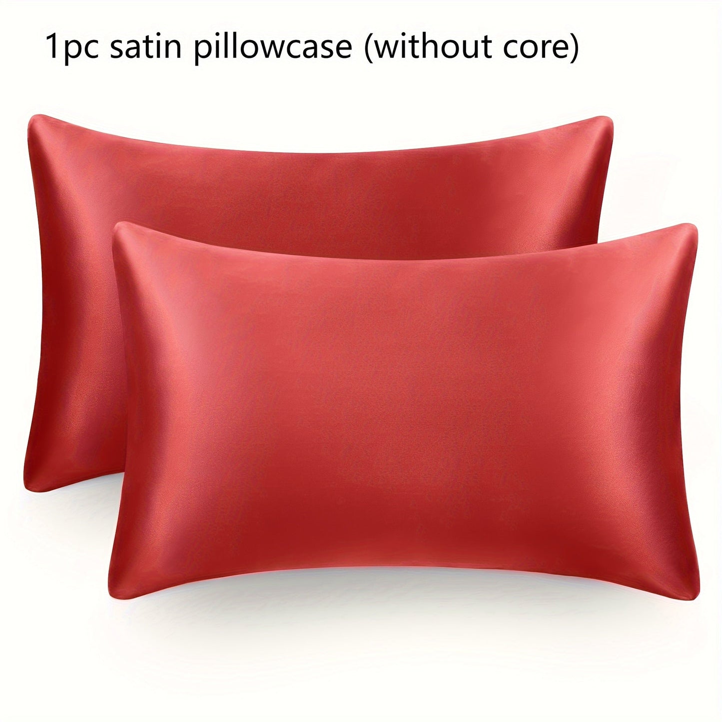 Purchase the luxurious Cool Soft Deluxe Satin pillowcases in black, measuring 50.8x76.2 cm. These pillowcases are designed specifically for hair and skin care. The set includes one Queen Size satin pillowcase with envelope closure, perfect for keeping