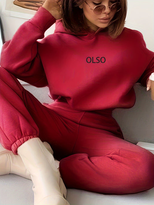 Casual Fashion Sweatshirt Set