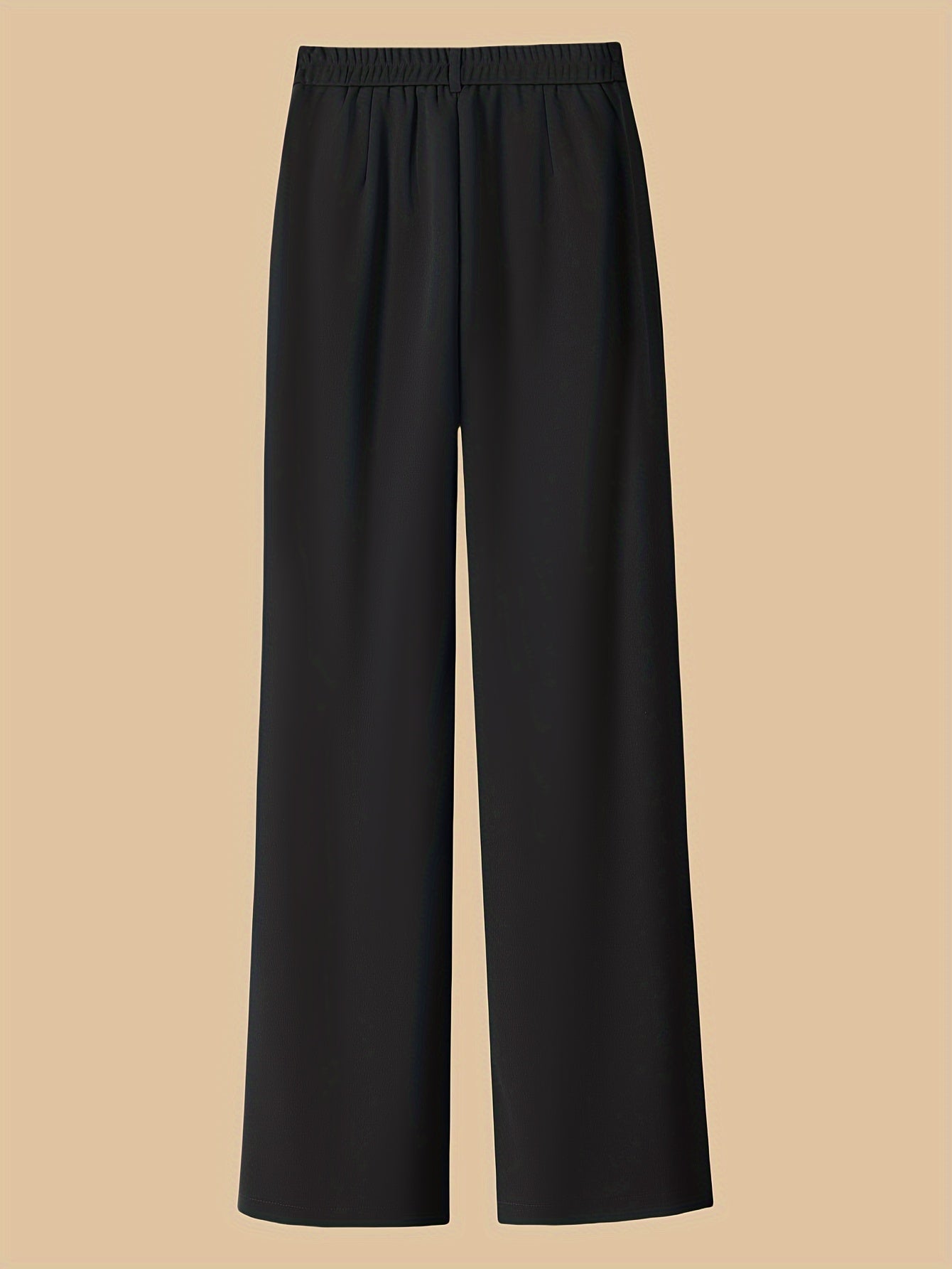 New slim fit wide leg pants for women, high waisted slimming trousers for all seasons.