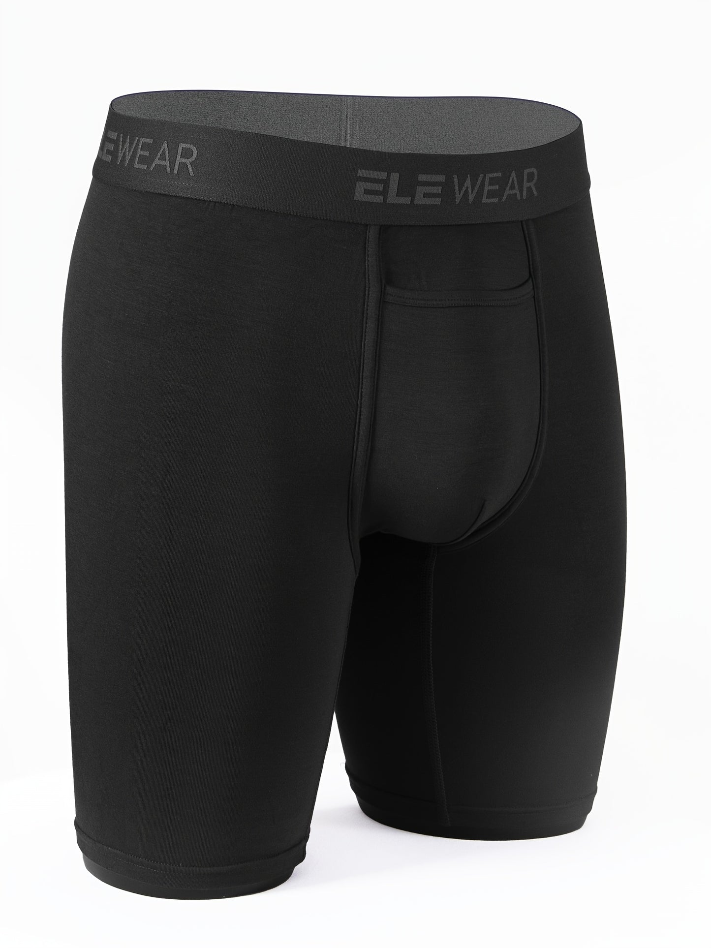 Men's Modal Underwear with breathable, soft, quick-drying, stretchy, anti-wear features and long boxer briefs shorts for sports.