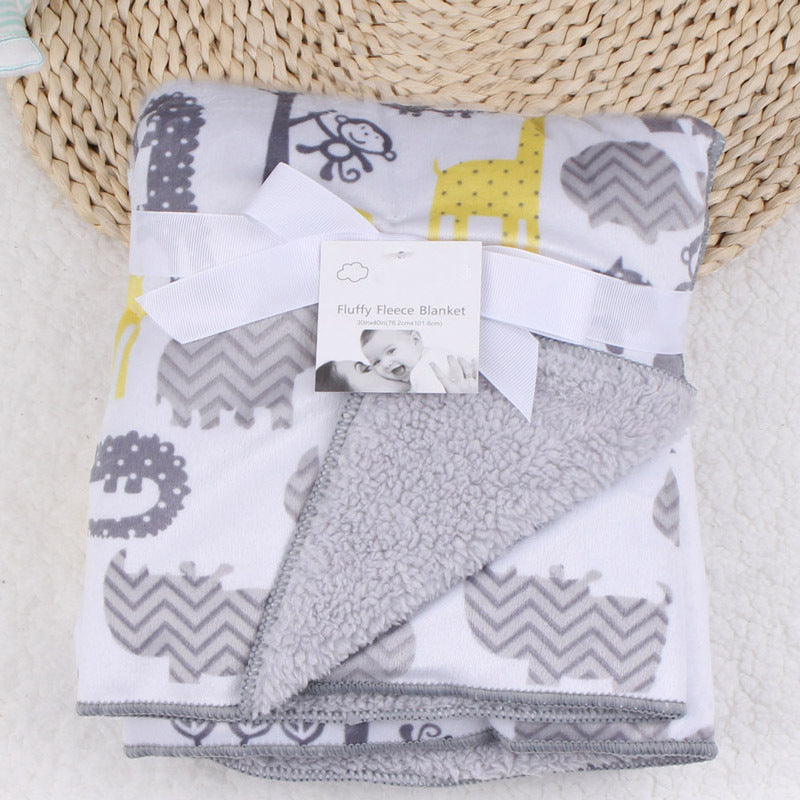 Soft and lightweight cotton baby blankets for boys and girls crafted into a cozy baby blanket quilt.