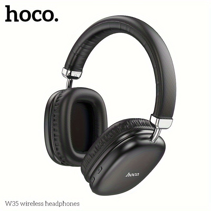 Hoco over-ear True Wireless headphones with ergonomic design, BT5.3 support, and long usage time.