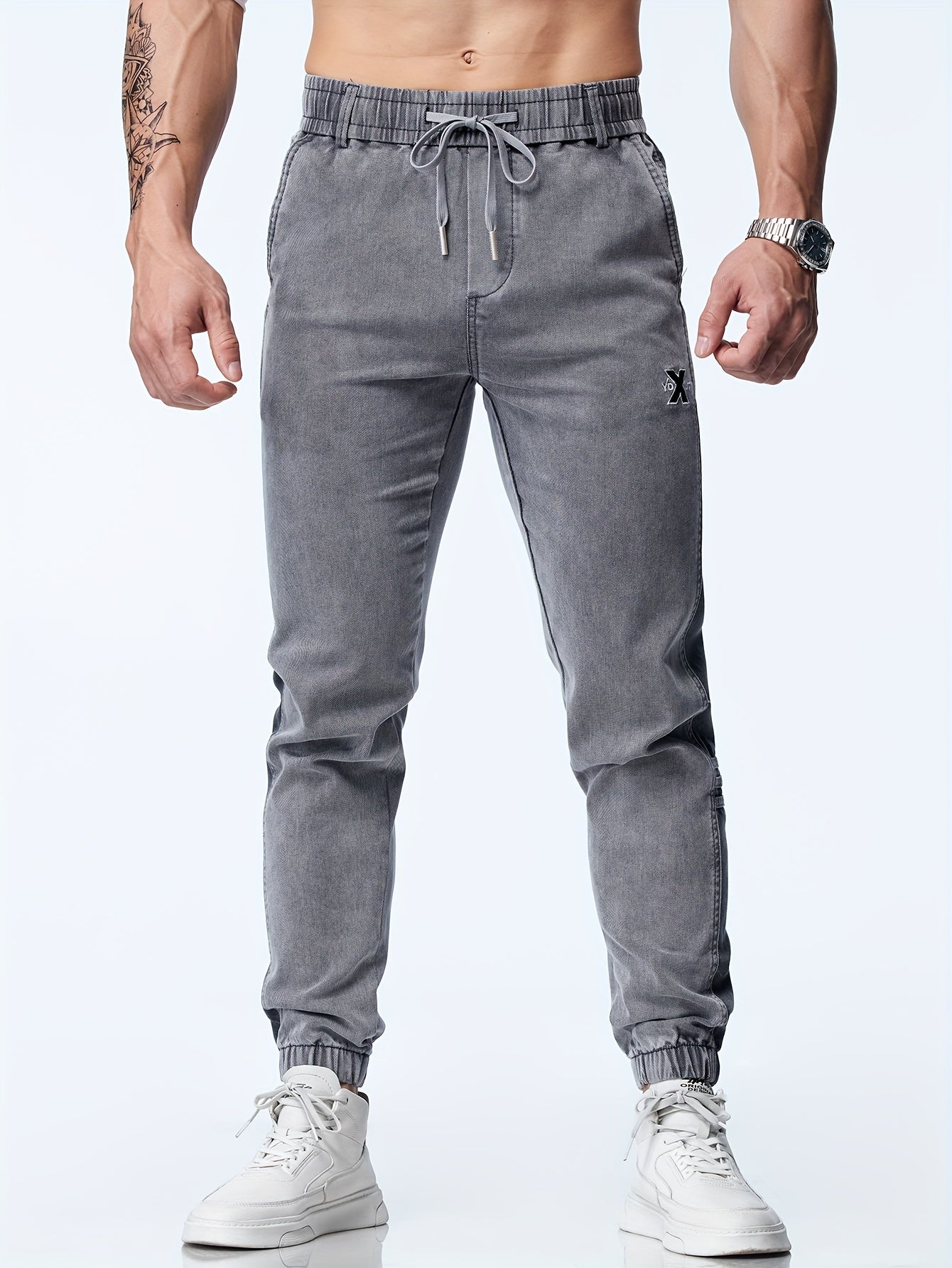 Men's Casual Harem Pants, Street Style Joggers