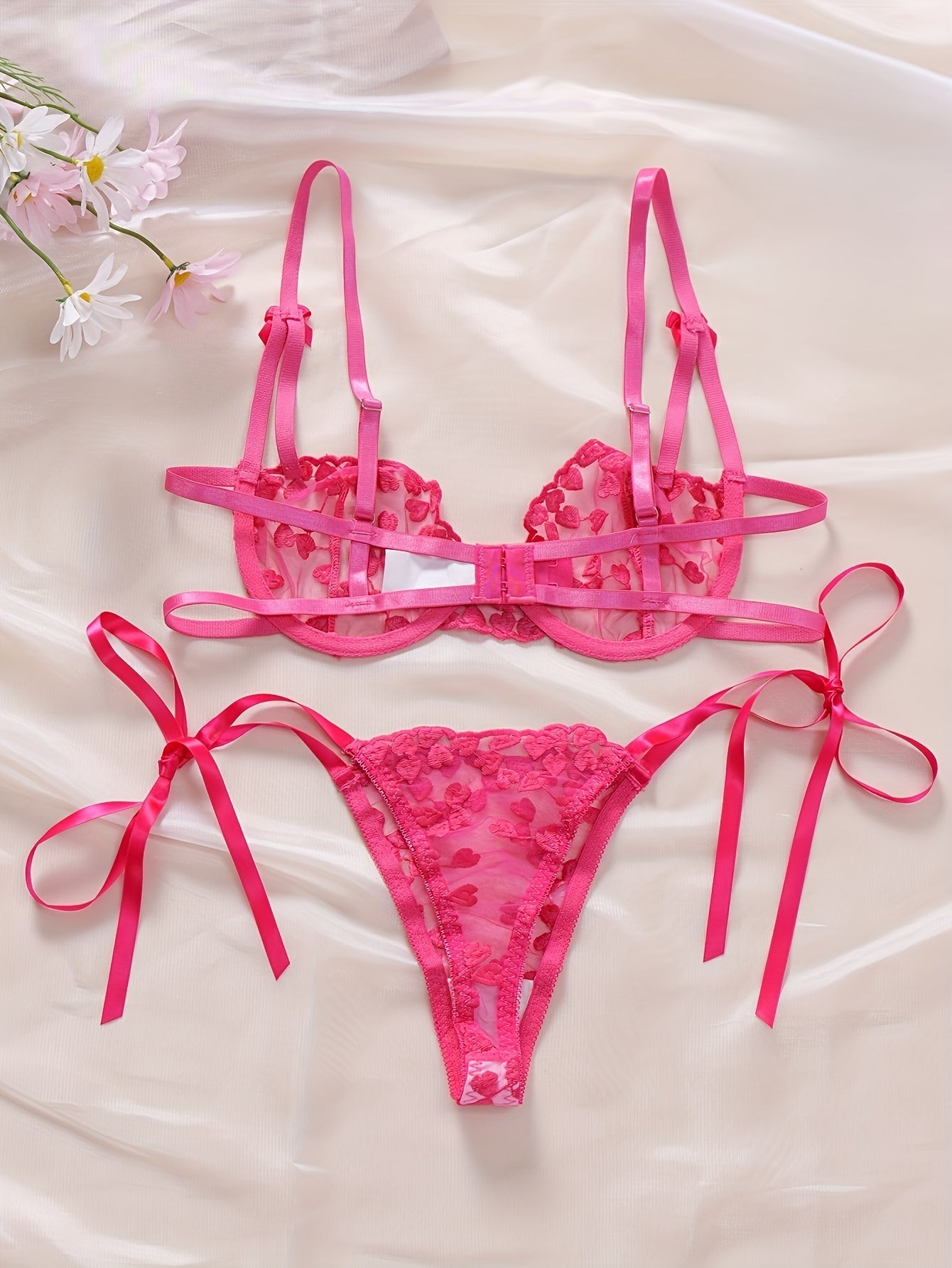 Women's light lingerie set