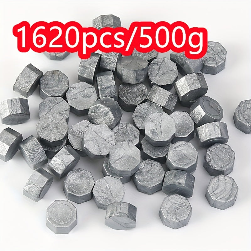 1620pcs/500g Octagonal wax particles for envelope special mud DIY gift box sealing wax retro bulk sealing wax particle