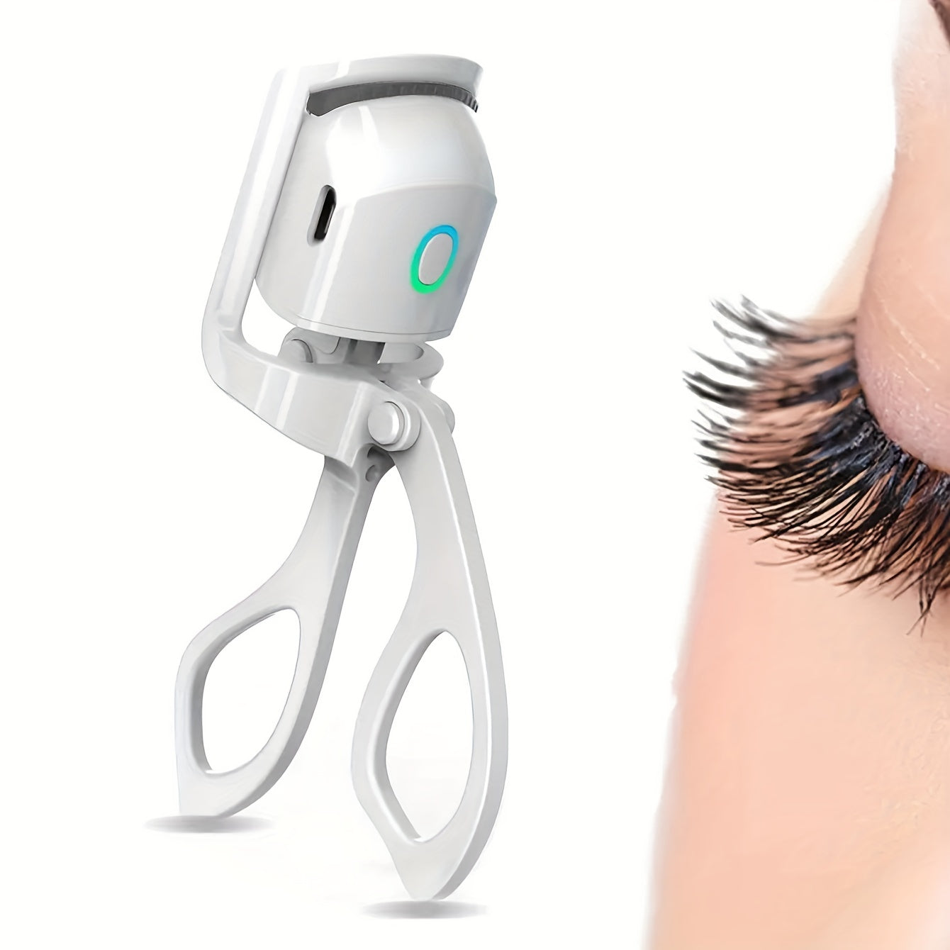 ABS Electric Eyelash Curler for Long-Lasting Curls at Home