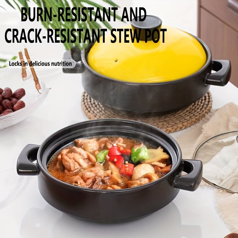 Large BLX GREEN Ceramic Casserole with Lid - Durable, Non-Stick, and Easy to Clean, Ideal for Hot or Cold Dishes in Home & Commercial Kitchens