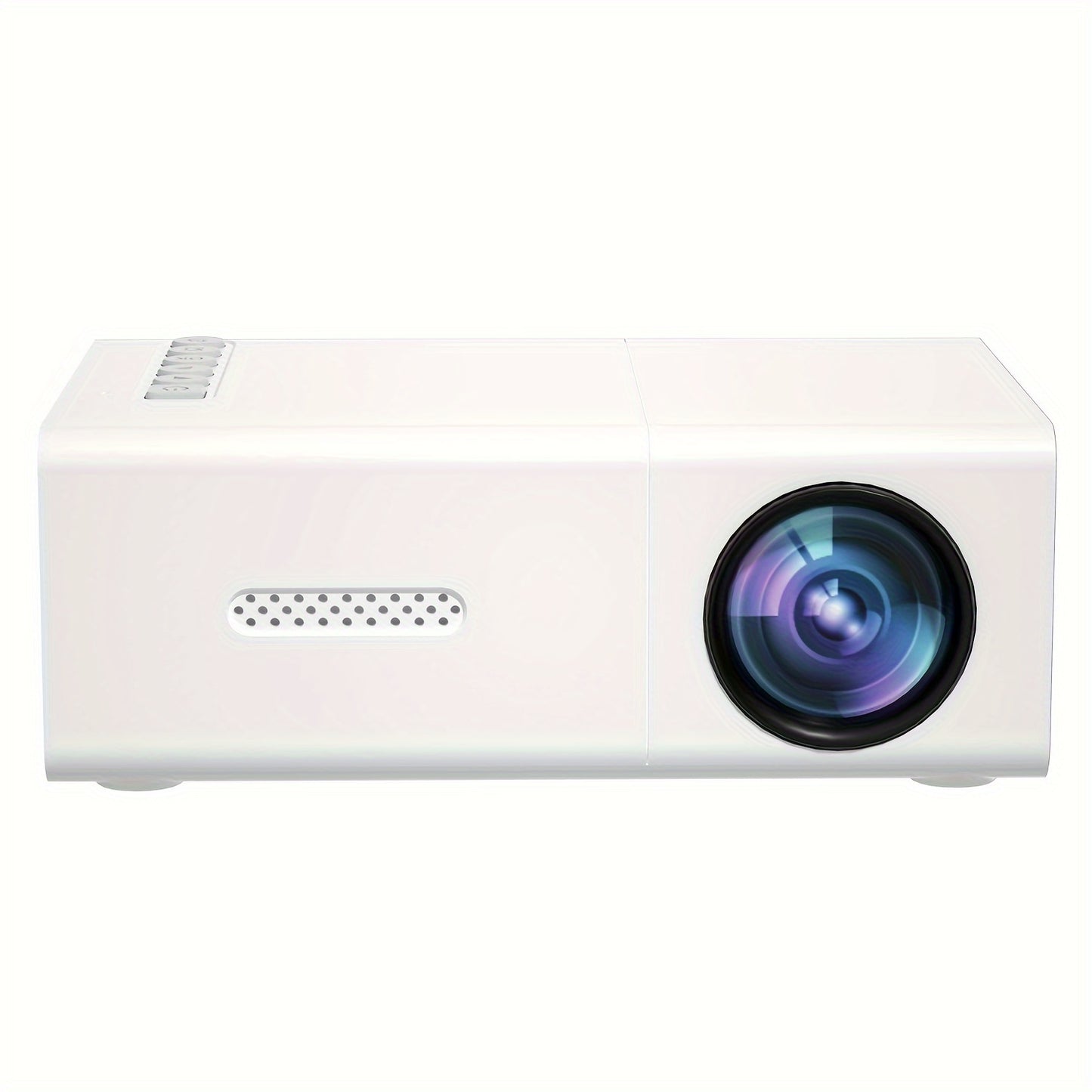 Mini projectors compatible with GTEQY Quick Focus for family bedroom movie viewing. Works with Android, Windows, TV Stick, TV, SD, and USB devices.