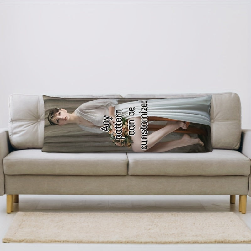 Upgrade your bedroom decor with our Customized Body Pillowcase! This Personalized Photo Pillow Cover measures 50.8x137.16 cm and is perfect for any Anime-themed bedroom. Made from high-quality short plush material, it features a double-sided print