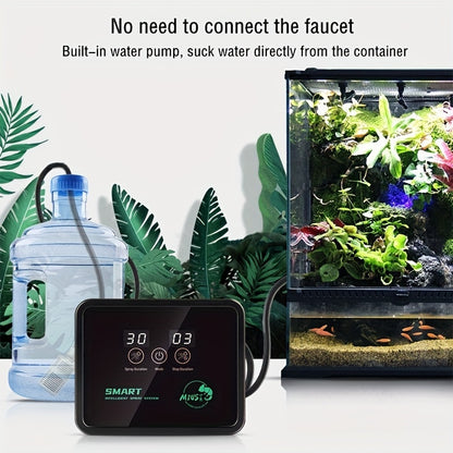 5V USB Smart Sprinkler System with Timed Plant Humidification