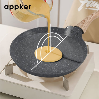 Set of 3 Appker Non-Stick Cast Iron Frying Pans, Dishwasher safe and suitable for Gas Stove & Induction Cooker. Perfect for cooking Steak, Pancakes and other kitchen essentials. Great addition to your household kitchen gadgets. Celebrate Spring Festival