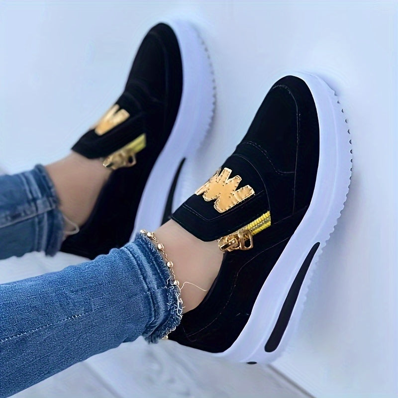 Stylish slip-on sneakers for women, comfortable and non-slip, perfect for walking