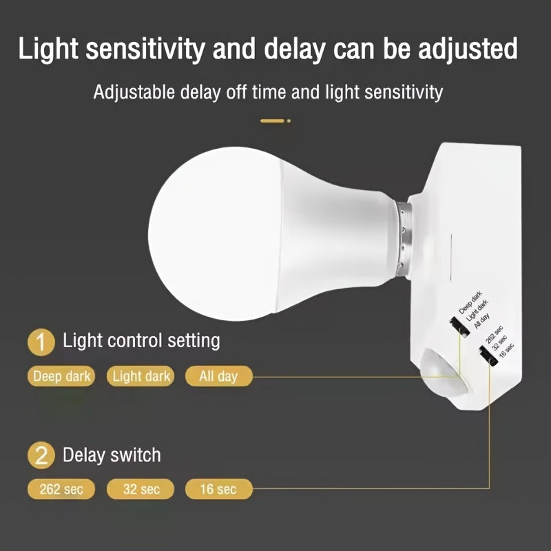 1/2 dona LED avtomatik inson tanasi infraqizil IR sensor lampochka tutqichi E27 asos bilan va PIR harakat detektori.