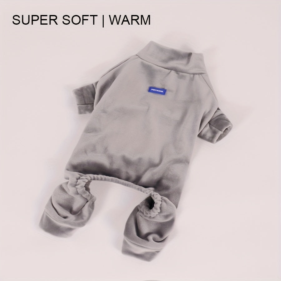 Super soft pet jumpsuit for small dogs.