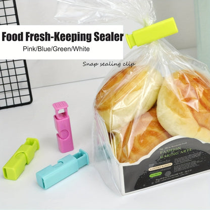 Discover the Food Preservation Sealing Clips: Introducing the 2024 New Spring Sealing Clamp Tool. This versatile Multi-Purpose Plastic Sealer is a must-have for your kitchen. The Press-Type Spring Sealing Clamp is a multifunctional tool that is perfect