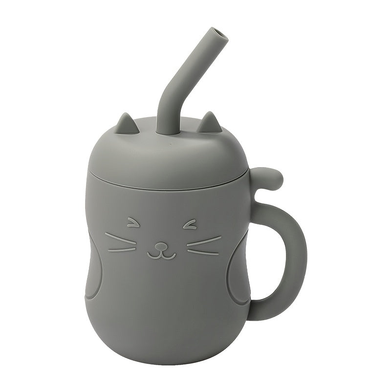 Get your hands on the adorable TYRY.HU Cute Kawaii Cat Learning Cup - designed to make feeding time fun and easy for your baby! This leak-proof, BPA-free cup comes with a cute stopper and straw, making it perfect for baby's first feedings.