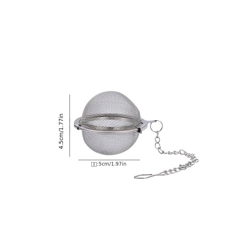 Enjoy the perfect cup of tea at home with our premium 304 stainless steel tea ball pack