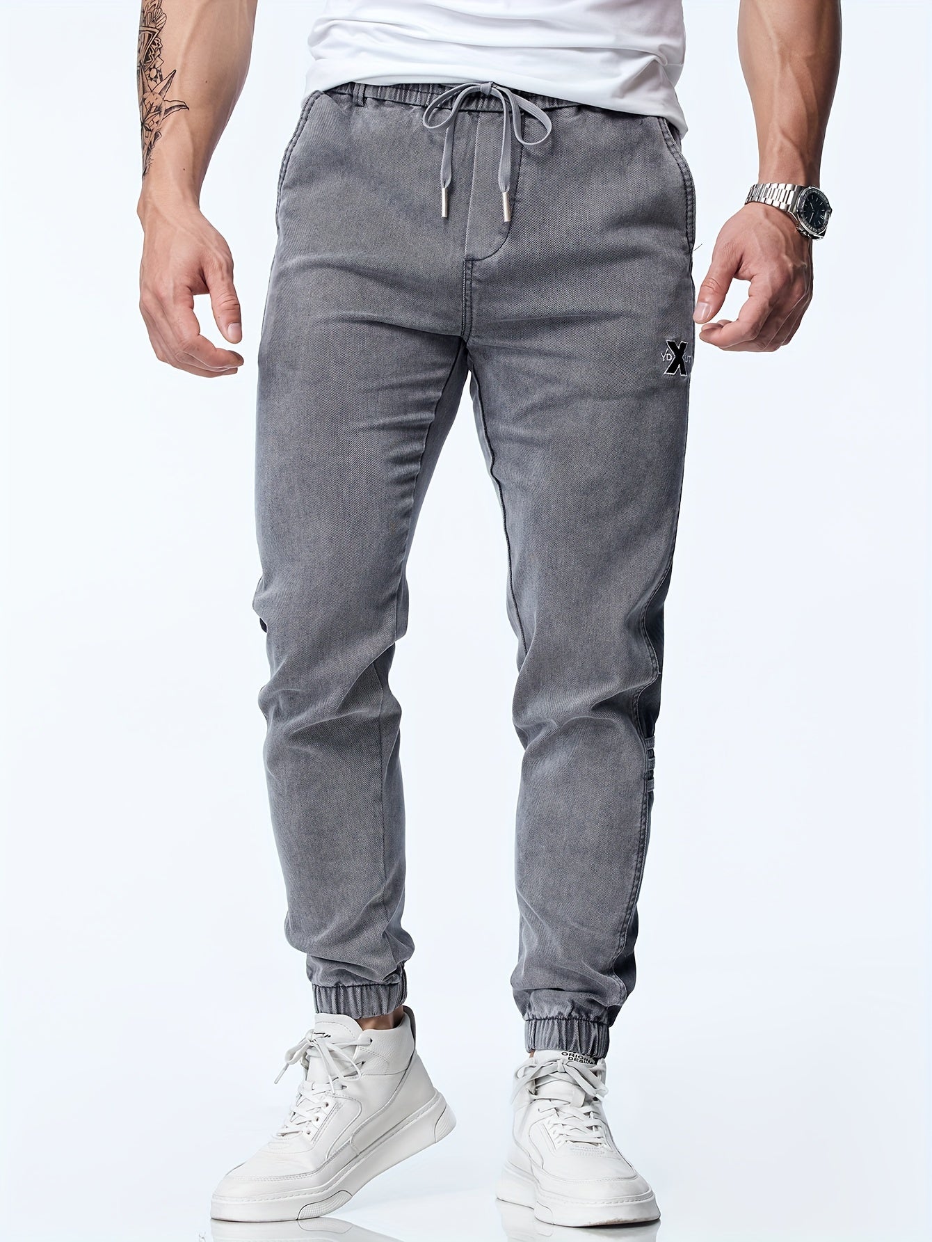 Men's Casual Harem Pants, Street Style Joggers