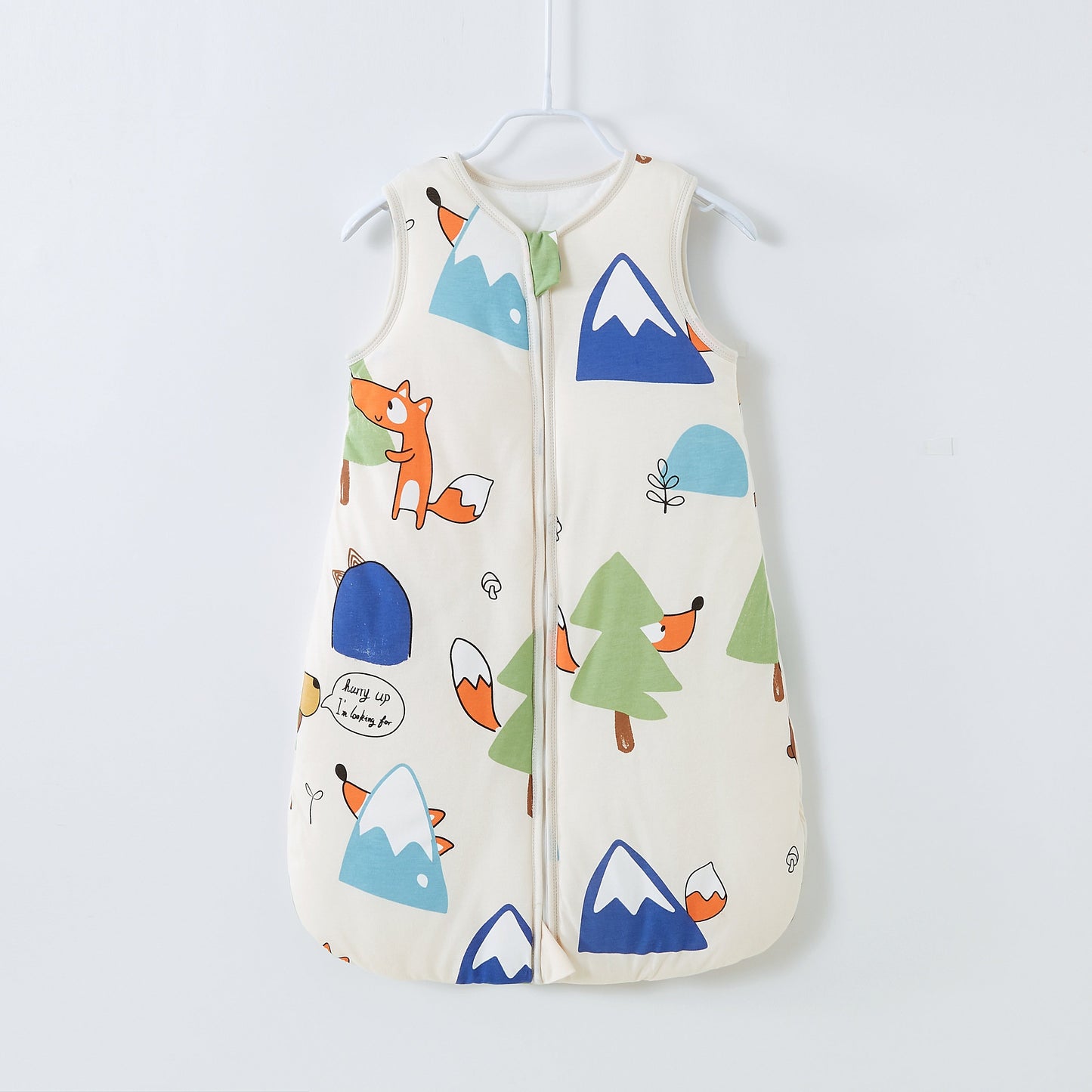 Baby Sleeping Bags with Winter Two-Way Zipper and Envelope Stroller Anti-Kick Design