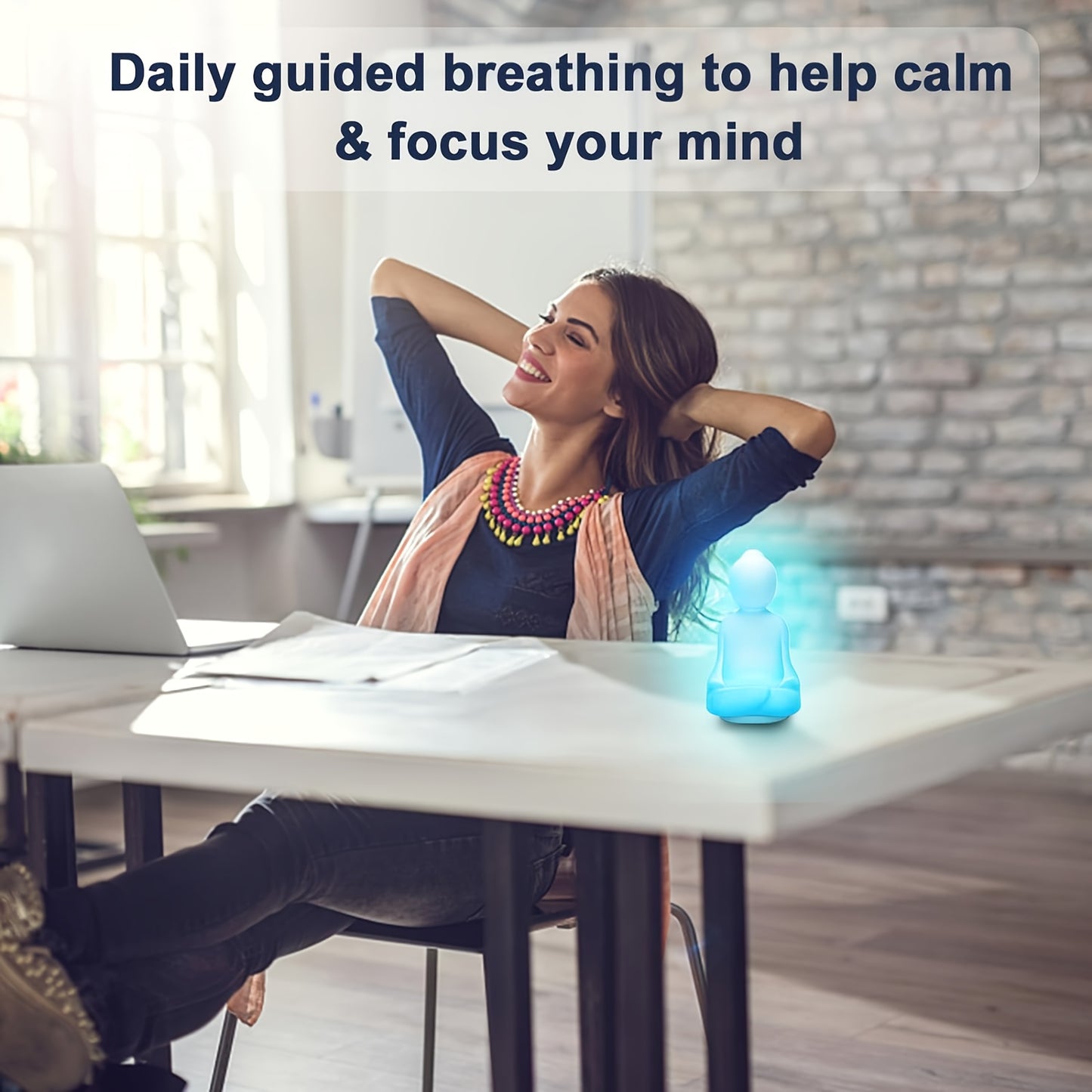 1pc Mindful Breathing and Guided Meditation Yoga for Mindfulness and Anxiety Relief, perfect gift for adults.