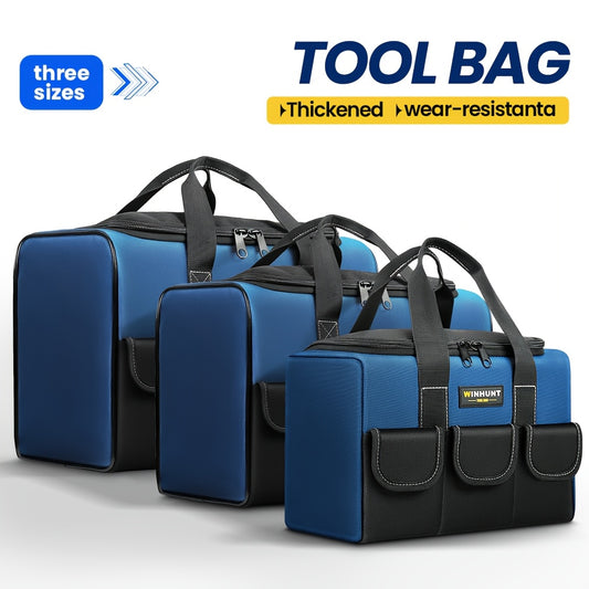 3pcs Tool Storage Bag made of Multifunctional Oxford Cloth - Large Capacity, Wear-Resistant & Scratch Resistant - Portable & Durable - Ideal Gift for Handymen.