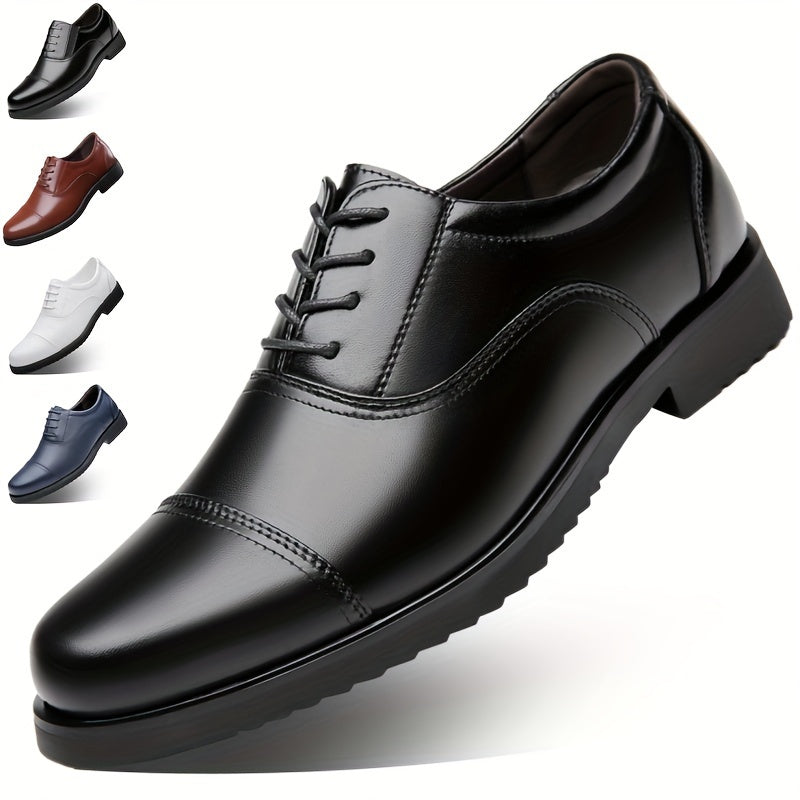 Men's Classic Oxford Shoes for weddings, business, parties, banquets, and office wear.