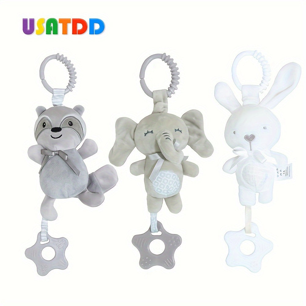 Delightful Baby Rattles Toy Set by USATDD - Early Development Music Toys for Newborns - Ideal Birthday Gift for Boys & Girls!