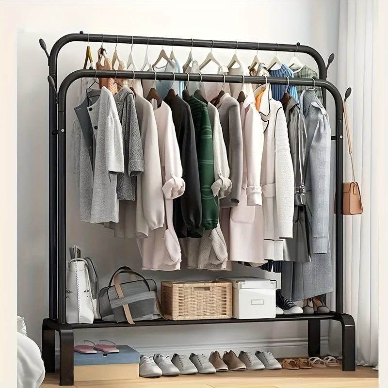 1 piece multi-functional clothes drying rack for home use, easy to install and suitable for various scenes.