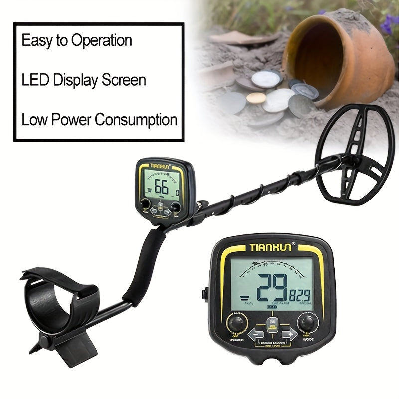 TX-850 Underground Metal Detector, Treasure Finder, Depth 2.5m (Battery Not Included)