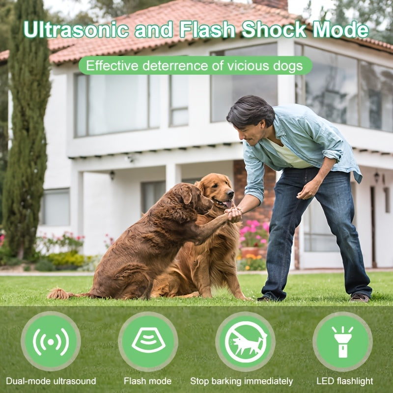 P9 Ultrasonic Dog Repellent - USB rechargeable with lithium polymer battery