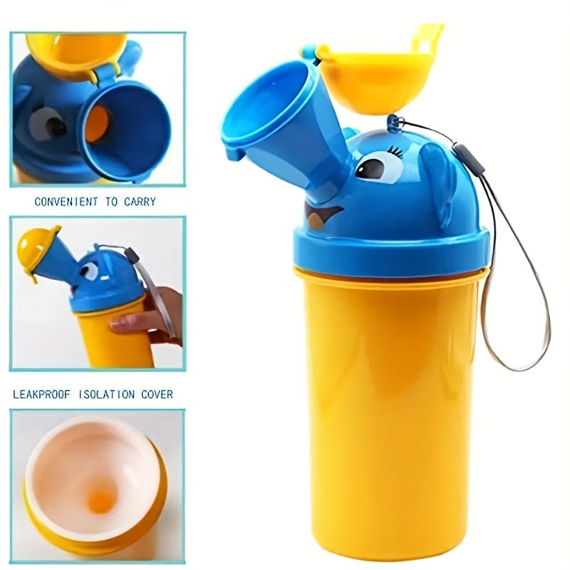 Convenient Child Potty Urinal for On-the-Go Use - Ideal for Camping, Travel, and Potty Training - Perfect Gift for Christmas, Halloween, and Thanksgiving