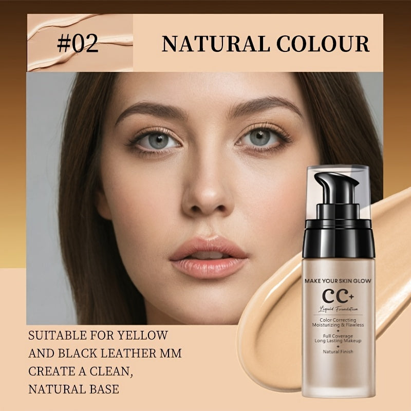 NeatEnjoy CC Cream - 45ml | Full coverage, waterproof, and moisturizing foundation for all skin types.